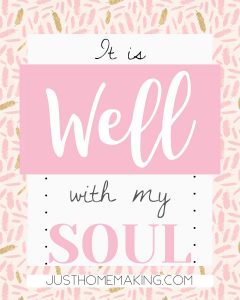 Free Mobile Screensaver:
It is well with my soul