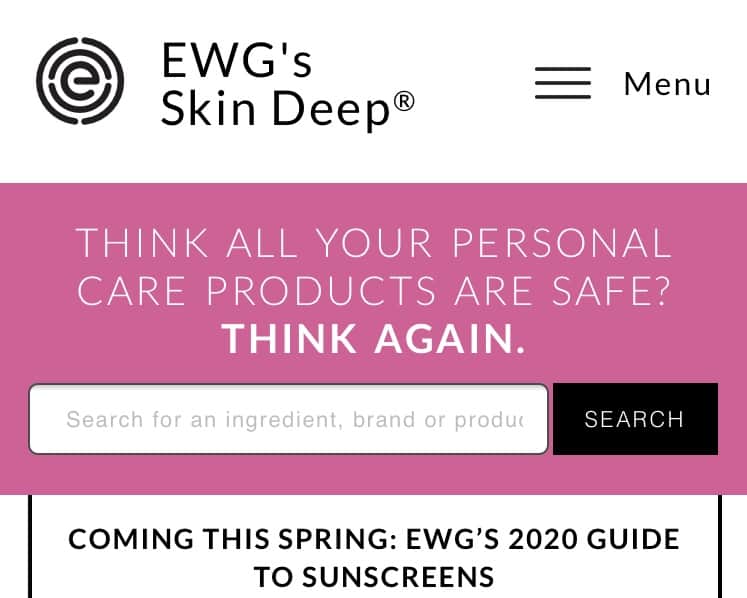 download ewg skincare database