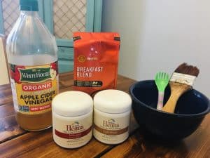 Ingredients used to dye your hair with Rainbow Henna hair dye