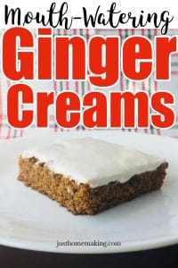 pin for pinterest: Mouth-Watering Ginger Creams
