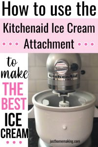 How to make ice cream with a KitchenAid Ice Cream Maker attachment