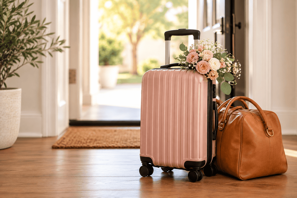 Best friend's luggage to move away