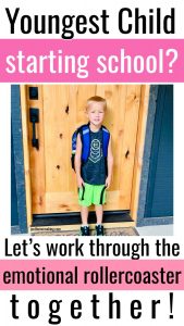 PIN: Youngest Child Starting School?