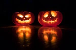 Jack-o-lanterns for Halloween