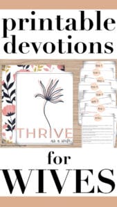 Pin: Printable Devotions for Wives