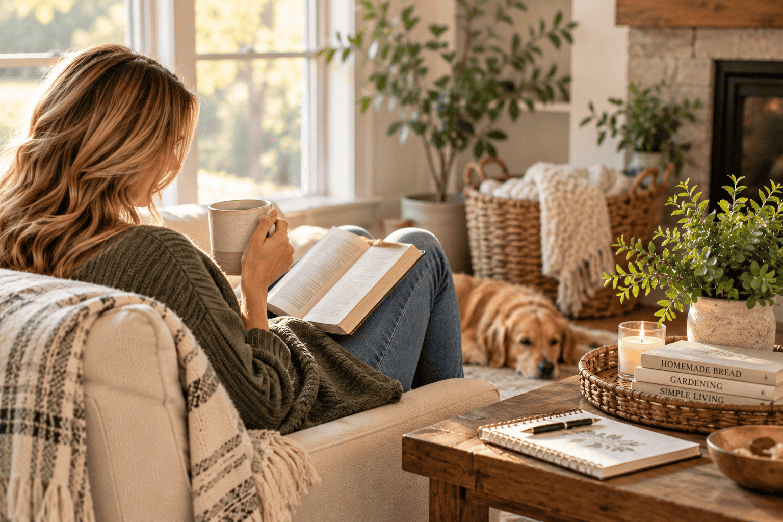 Hobbies for Homemakers: Cozy Reading by the Window