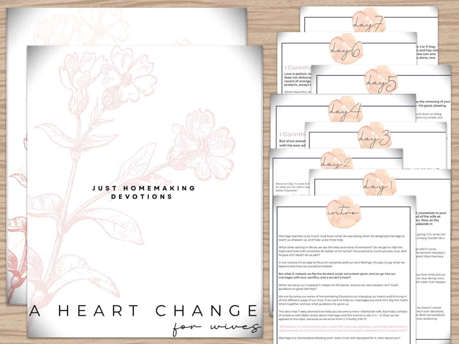 Wife Devotional to Encourage your God Centered Marriage - Just Homemaking