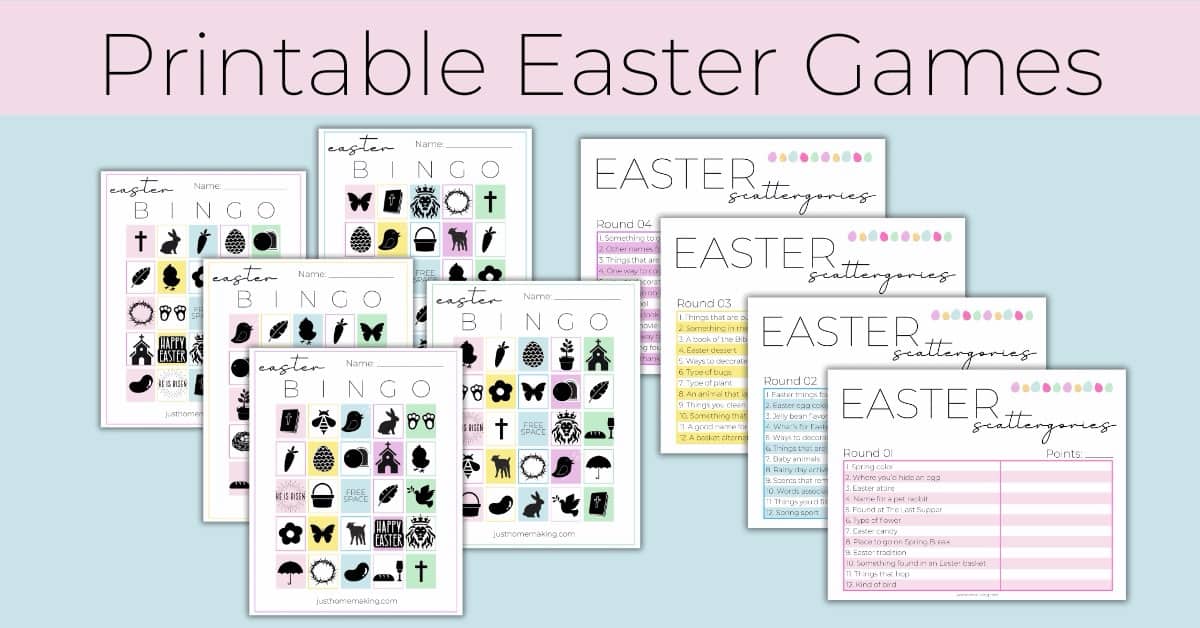 Printable Easter Games: Eggstra Fun for Everyone
