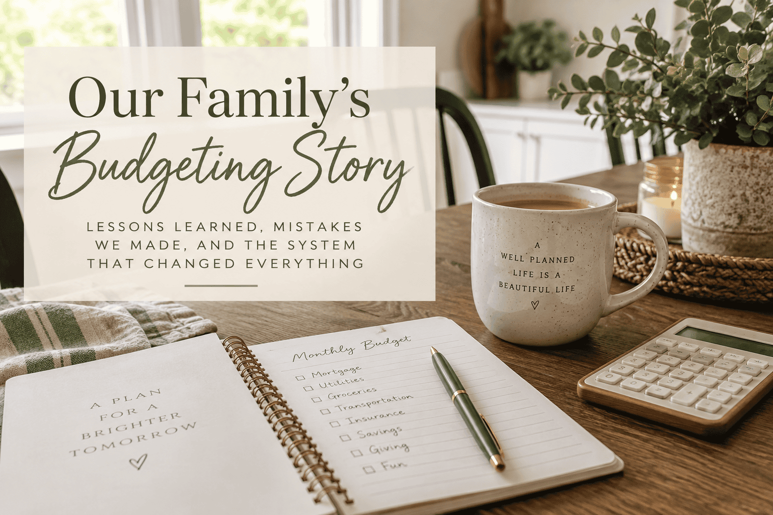 family budget for beginners