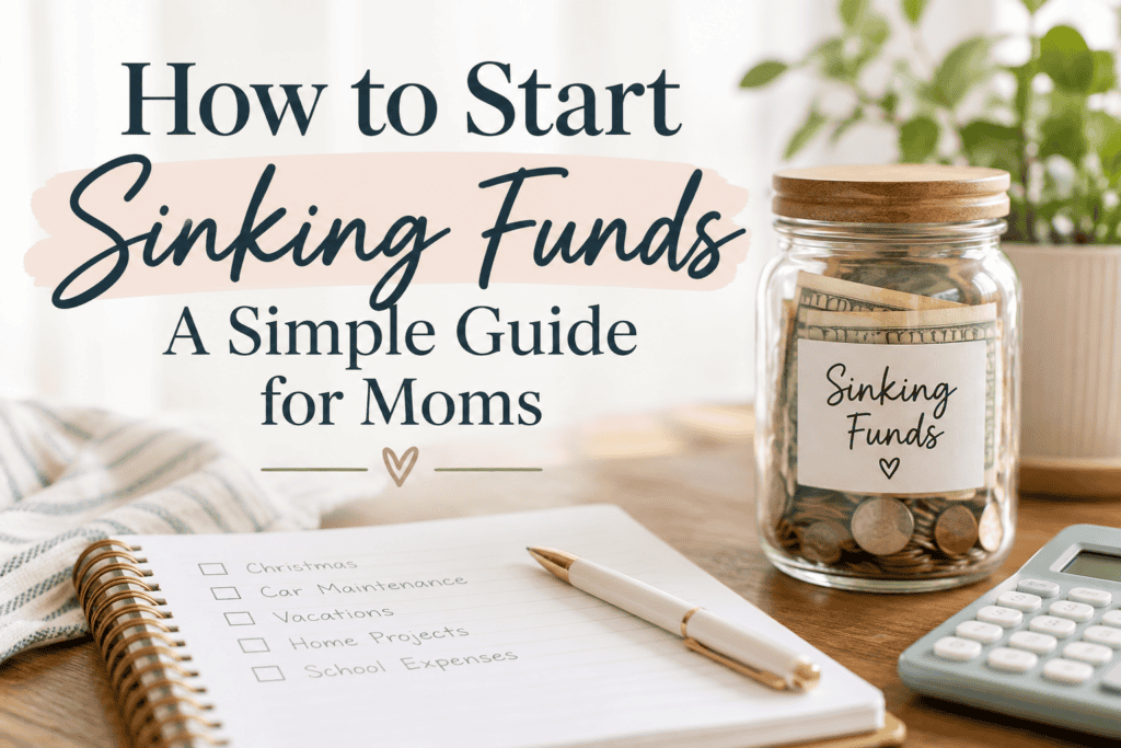 How to start Sinking Funds: A simple guide for moms